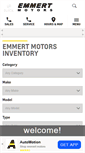 Mobile Screenshot of emmertmotors.com